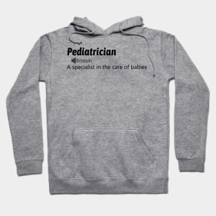 Funny Pediatrician Definition Hoodie